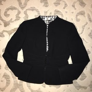 Tahari by Arthur S Levine Black Blazer Womens Size 2 P